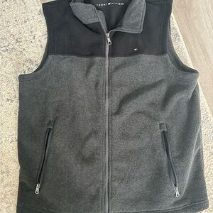 Tommy Hilfiger Men's Charcoal and Black Vest